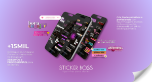 Adesivos para Stories do Instagram